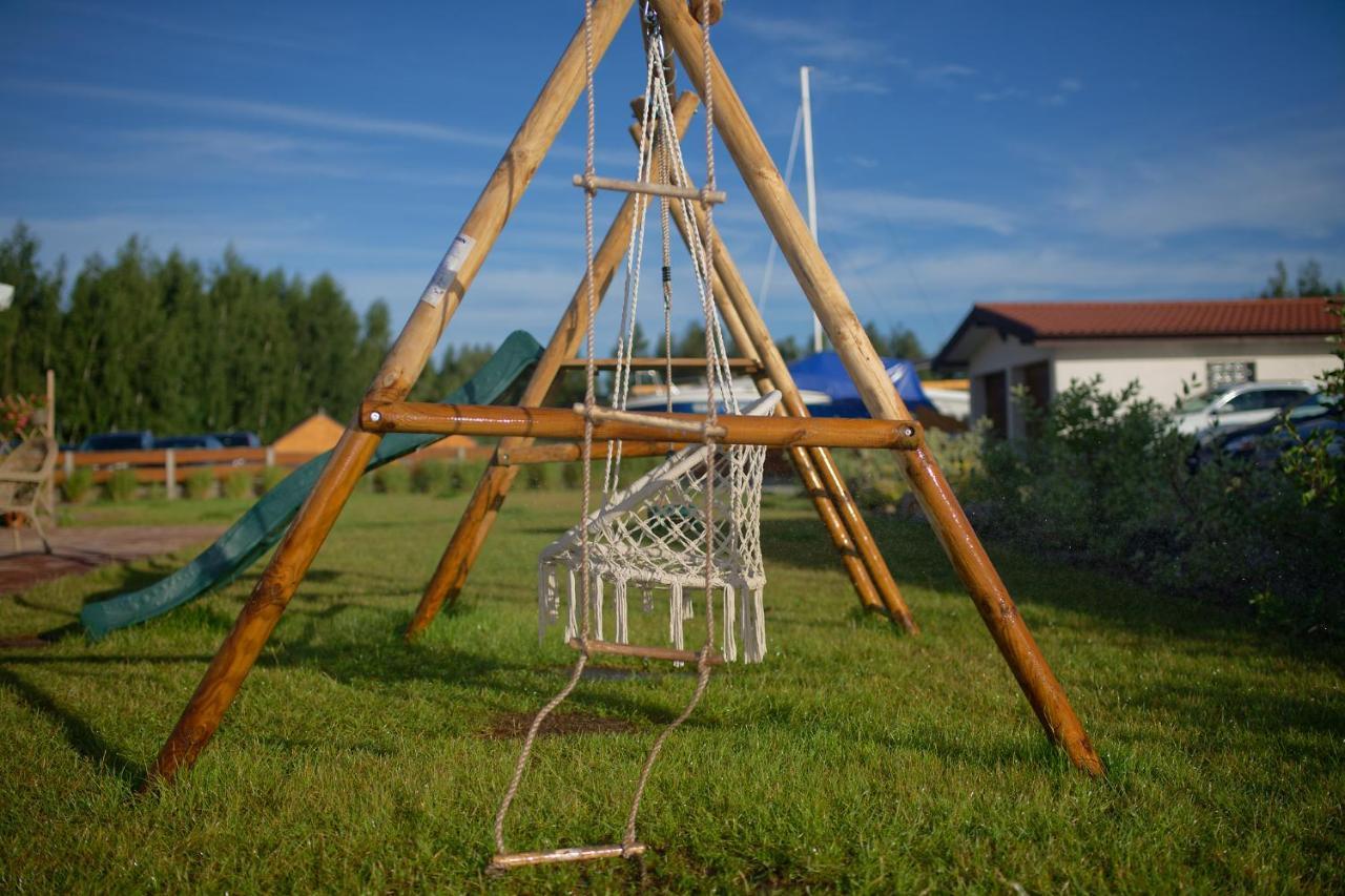 Czapla Stare Sady Mikołajki Exterior foto
